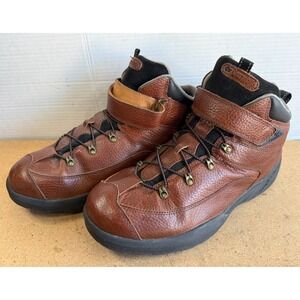 Dr. COMFORT Ranger 9420 Brown Leather Diabetic Hiking Boots Men's Size 13XW
